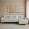 Design Chaiselongue - Lederbezug - Rechts - Sama image 7