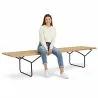 Nordische Stil Holzbank (180cm) - Yean image 7