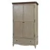 Landhausstil Kleiderschrank - Holz image 7