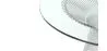 Runder Esstisch - Glas und Metall - Barrel image 7