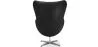 Sessel mit Armlehnen - Lederbezug - Eiform-Design - Brave image 7