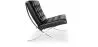  Design-Sessel - Bezogen mit Leder - Town image 7