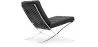  Design-Sessel - Bezogen mit Leder - Town image 7
