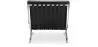  Design-Sessel - Bezogen mit Leder - Town image 7
