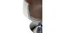 Loungesessel - Design Sessel - Kunstleder und Metall - Cognac image 7