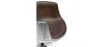 Loungesessel - Design Sessel - Kunstleder und Metall - Cognac image 7