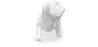 Dekorative Skulptur Design Bulldogge - Resin image 7