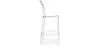 Barhocker mit Rückenlehne - Transparentes Design - 65cm - Victoria Queen image 7