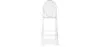 Barhocker mit Rückenlehne - Transparentes Design - 65cm - Victoria Queen image 7