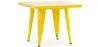 Quadratischer Kindertisch - Industrial - Metall - 60cm - Stylix image 9
