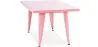 Quadratischer Kindertisch - Industrial - Metall - 60cm - Stylix image 9