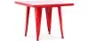 Quadratischer Kindertisch - Industrial - Metall - 60cm - Stylix image 9