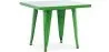 Quadratischer Kindertisch - Industrial - Metall - 60cm - Stylix image 9