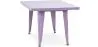 Quadratischer Kindertisch - Industrial - Metall - 60cm - Stylix image 9