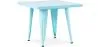 Quadratischer Kindertisch - Industrial - Metall - 60cm - Stylix image 9