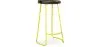 Barhocker - Industriedesign - Holz und Metall - 76cm - Aiyana image 9