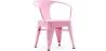 Kinderstuhl mit Armlehnen - Kinderstuhl Industrial Design - Stahl - Stylix image 9