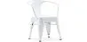 Kinderstuhl mit Armlehnen - Kinderstuhl Industrial Design - Stahl - Stylix image 9