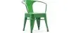 Kinderstuhl mit Armlehnen - Kinderstuhl Industrial Design - Stahl - Stylix image 9