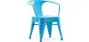 Kinderstuhl mit Armlehnen - Kinderstuhl Industrial Design - Stahl - Stylix image 9