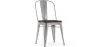 Esszimmerstuhl - Industriedesign - Holz und Stahl - Stylix image 9