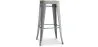 Barhocker - Industriedesign - Stahl & Holz - 76cm - Stylix image 9