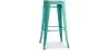 Barhocker - Industriedesign - Stahl & Holz - 76cm - Stylix image 9