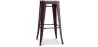 Barhocker - Industriedesign - Stahl & Holz - 76cm - Stylix image 9