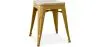 Hocker im Industriedesign - Holz & Metall - 45cm - Stylix image 9