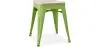 Hocker im Industriedesign - Holz & Metall - 45cm - Stylix image 9