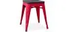 Hocker im Industriedesign - Holz & Stahl - 46cm - Stylix image 9