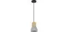 Holz- und Betondeckenlampe - Pendelleuchte im skandinavischen Design - Minnie image 9