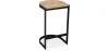 Barhocker im Industriedesign - Holz und Metall - 60cm - Lia image 9