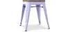 Hocker im Industriedesign - Holz & Stahl - 45cm -Stylix image 9