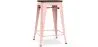 Barhocker - Industriedesign - Holz & Stahl - 60cm -Stylix image 9