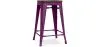 Barhocker - Industriedesign - Holz & Stahl - 60cm -Stylix image 9