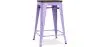 Barhocker - Industriedesign - Holz & Stahl - 60cm -Stylix image 9