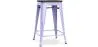 Barhocker - Industriedesign - Holz & Stahl - 60cm -Stylix image 9