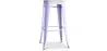 Barhocker - Industriedesign - Stahl & Holz - 76cm - Stylix image 9