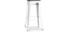 Barhocker im Industriedesign - Holz & Stahl - 76cm - Stylix image 9
