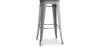 Barhocker im Industriedesign - Holz & Stahl - 76cm - Stylix image 9