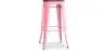 Barhocker im Industriedesign - Holz & Stahl - 76cm - Stylix image 9