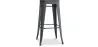 Barhocker im Industriedesign - Holz & Stahl - 76cm - Stylix image 9