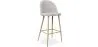 Gepolsterter Hocker aus Stoff - skandinavisches Design - 76cm - Evelyne image 9