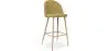 Gepolsterter Hocker aus Stoff - skandinavisches Design - 76cm - Evelyne image 9
