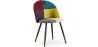 Gepolsterter Esszimmerstuhl mit Patchwork - Skandinavischer Stil - Ray image 9