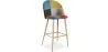 Gepolsterter Hocker im Patchwork-Stil - Skandinavischer Stil - Evelyne image 9