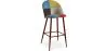 Gepolsterter Hocker im Patchwork-Stil - Skandinavischer Stil - Simona image 9