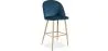 Hocker gepolstert mit Samt - Skandinavisches Design - Evelyne image 9