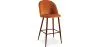 Samtgepolsterter Hocker - Skandinavisches Design - Evelyne image 9